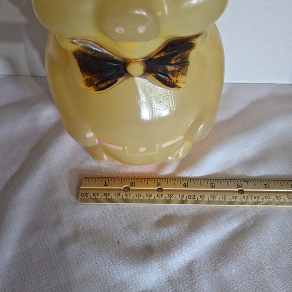 VTG plastic Piggy Bank blow mold with stopper Regal plastics Canada porky pig - Picture 13 of 13